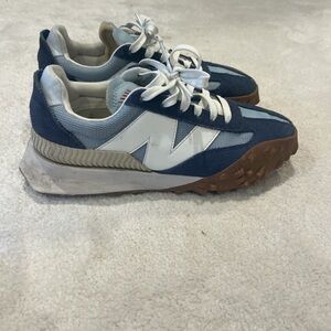 New Balance Navy and White Athletic Shoes